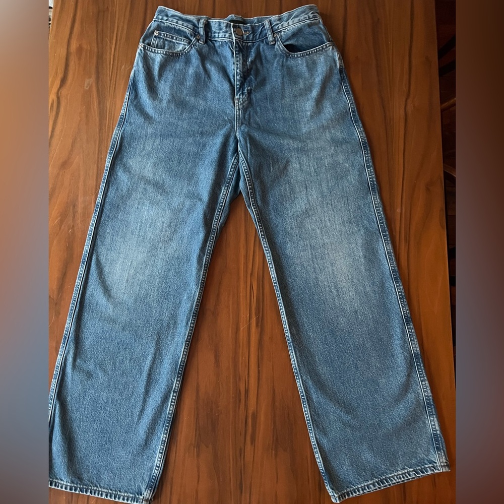 Uniqlo Women's Blue Wide leg Jeans